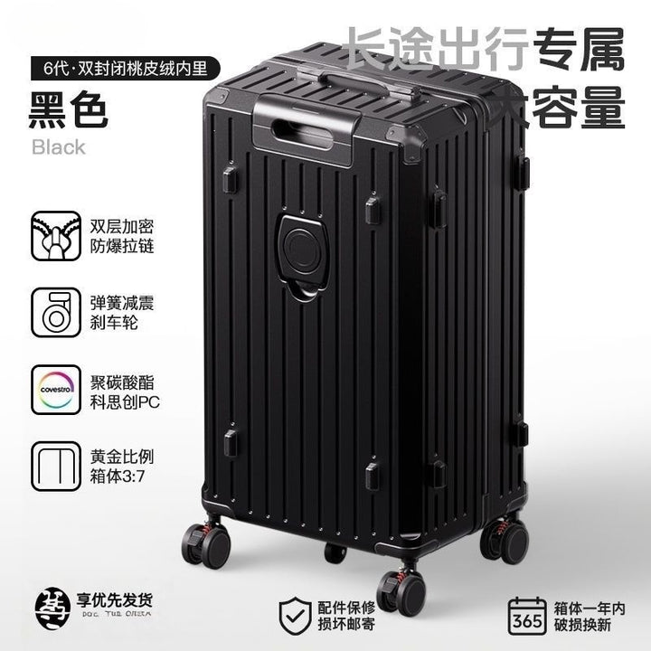 Hard-shell Trolley with double safety lock Kalsten