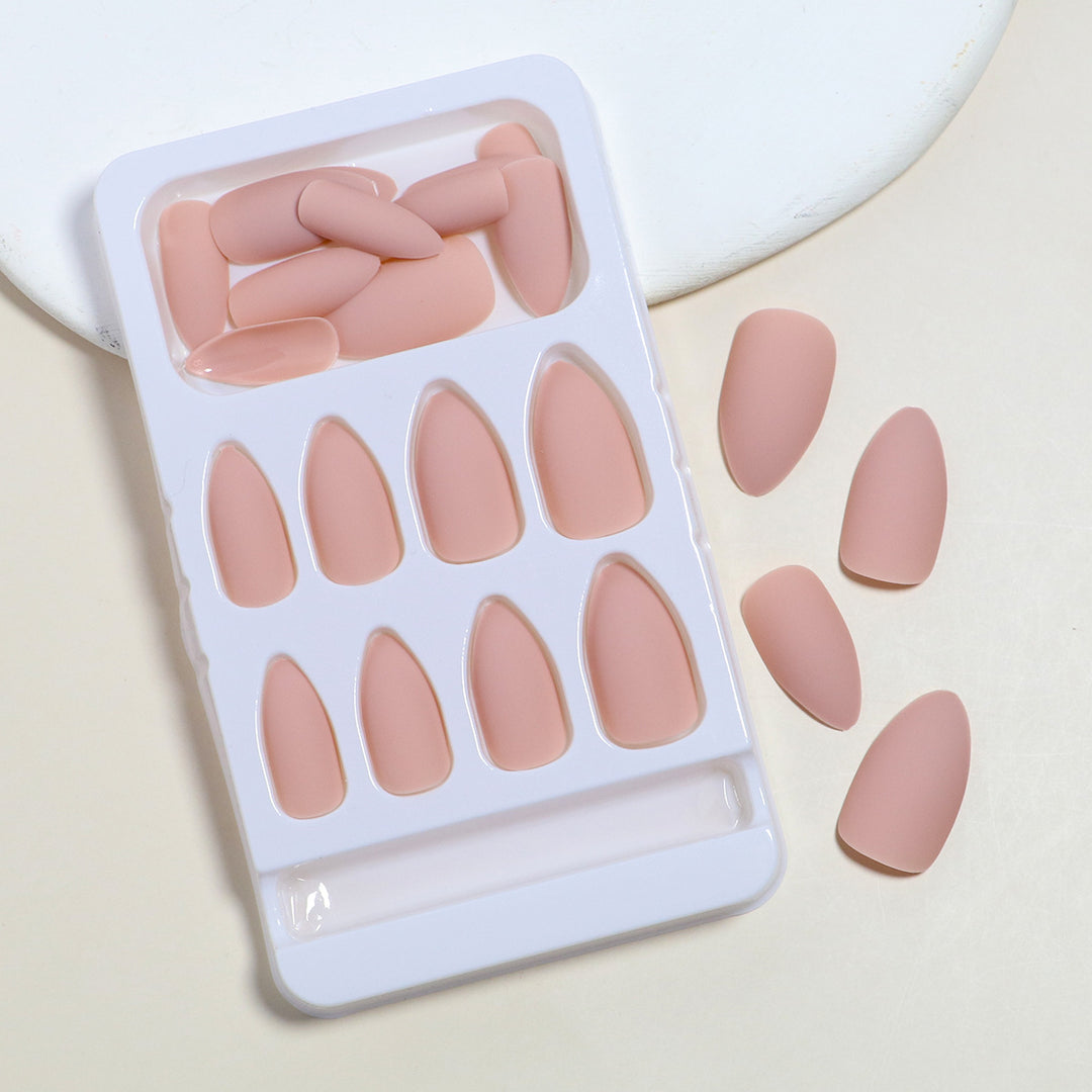 Professional Almond-Shaped Press-On Nail Tips Kalsten