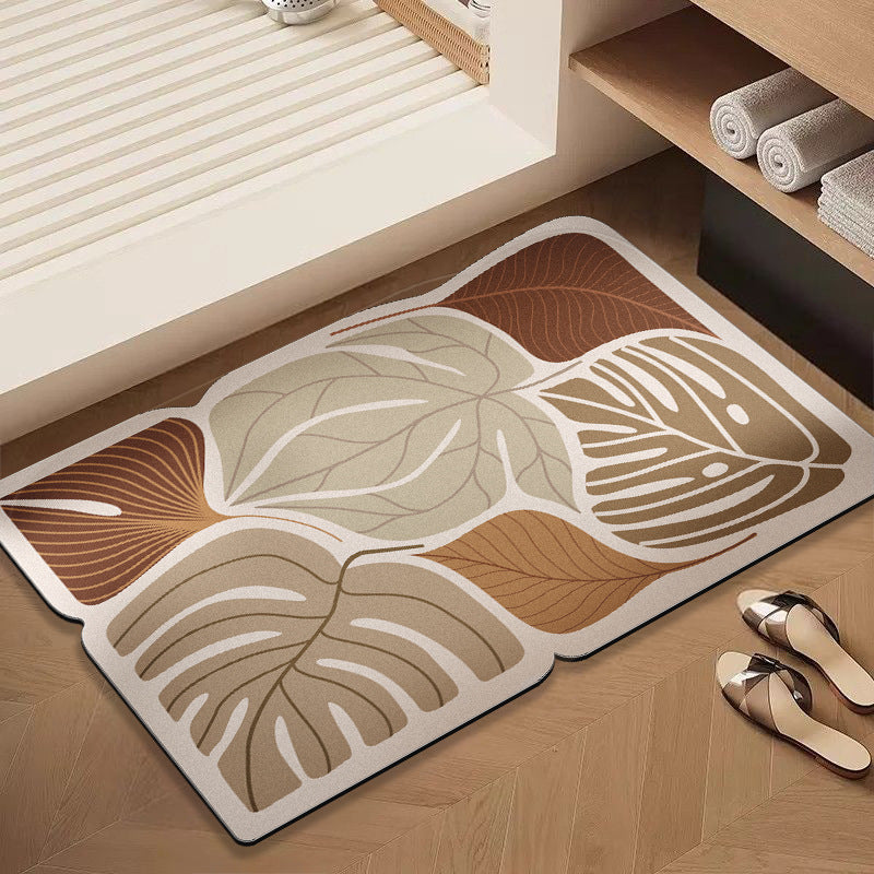 Modern Geometric Bath Mat