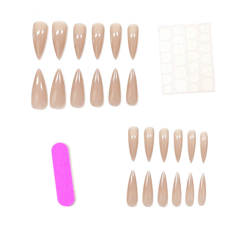 Elegant Almond-Shaped Acrylic Nail Enhancements Kalsten 1789915564