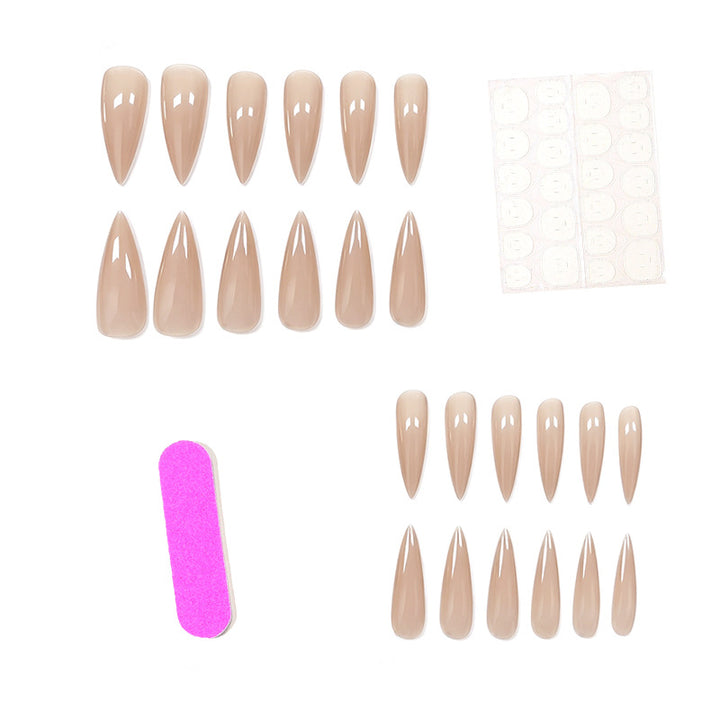 Elegant Almond-Shaped Acrylic Nail Enhancements Kalsten 1789915564