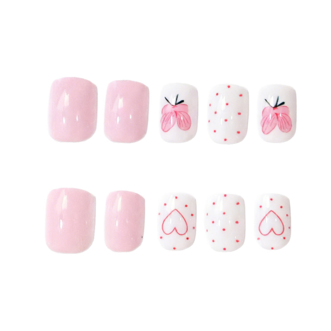 Creative Floral Acrylic Nail Art Set Kalsten