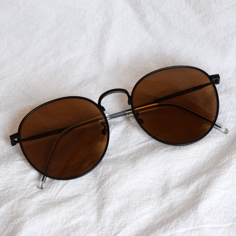 Oversized Round Frame Sunglasses Kalsten