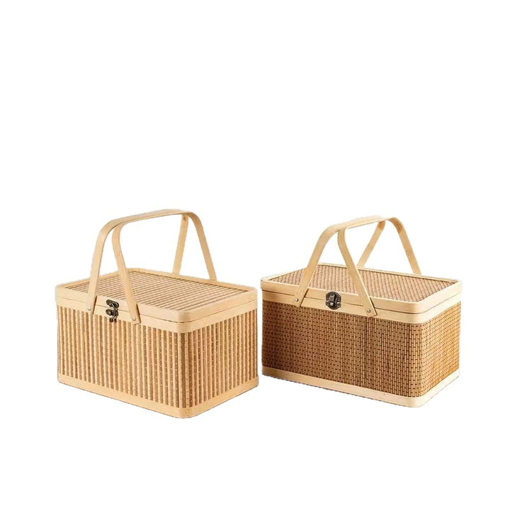 Practical Storage Basket Made of Rattan Kalsten