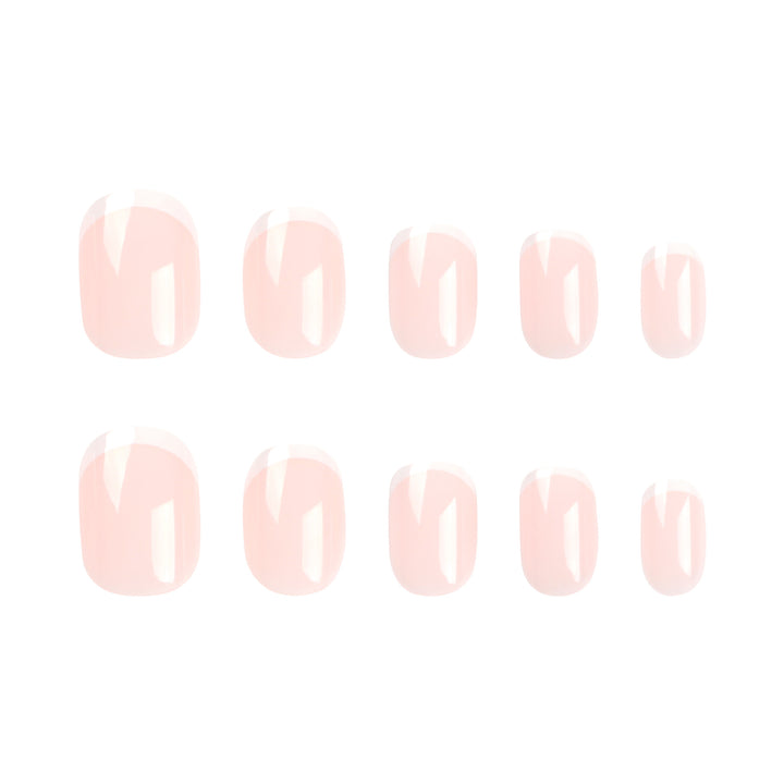 Nail art set for elegant French manicure Kalsten