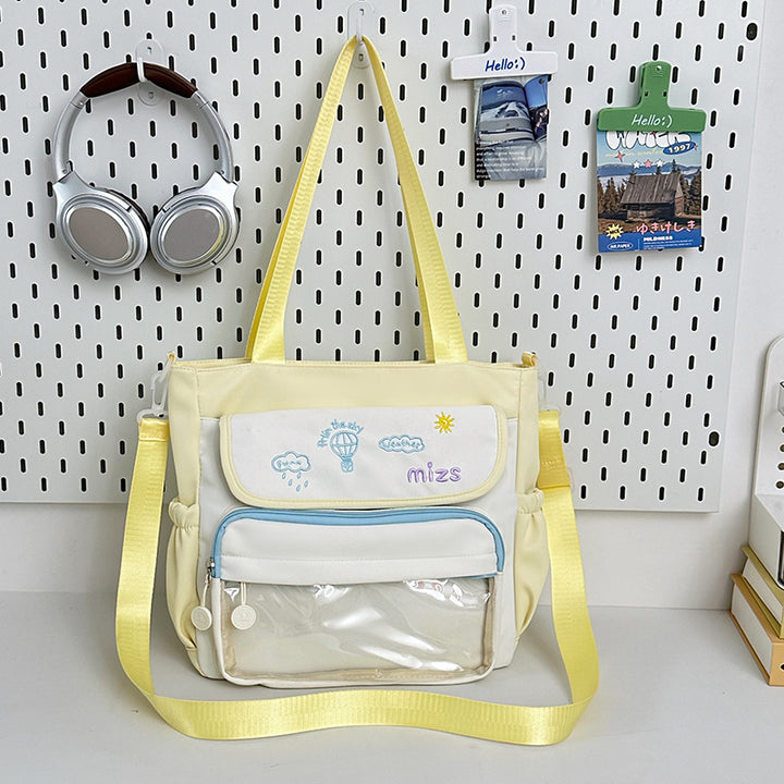 Multi-Pocket Messenger Bag