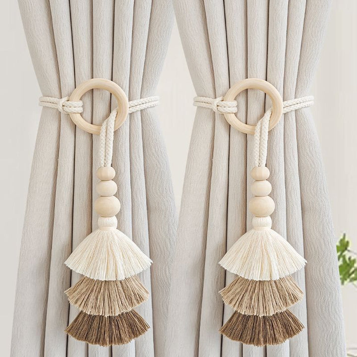 Decorative curtain holder with tassels Kalsten
