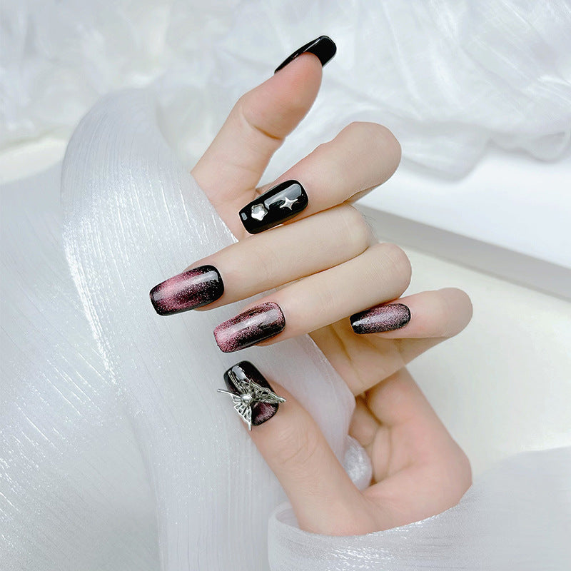 Decorative Press-On Nail Set Kalsten