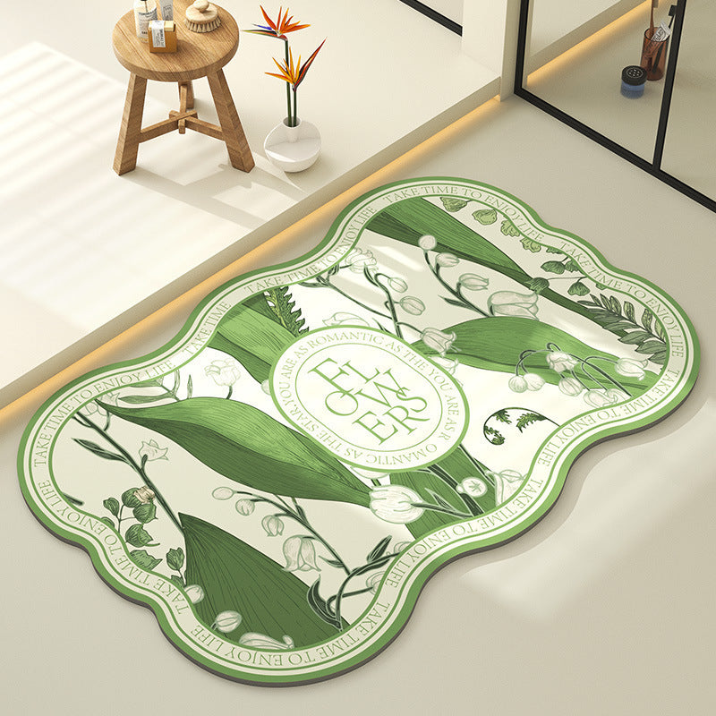 Decorative Flowers Rug