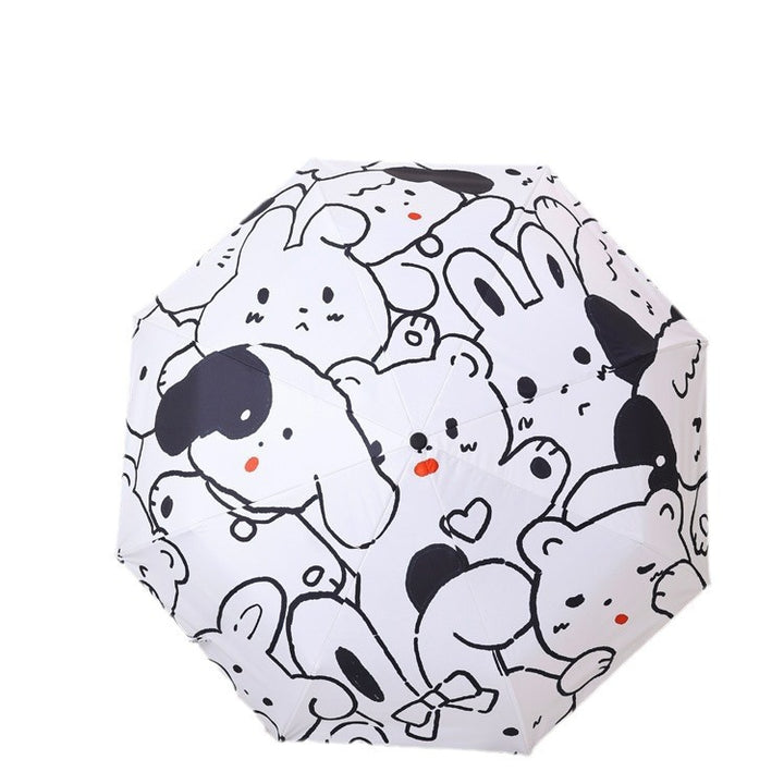 Women's creative folding umbrella with colorful designs Kalsten