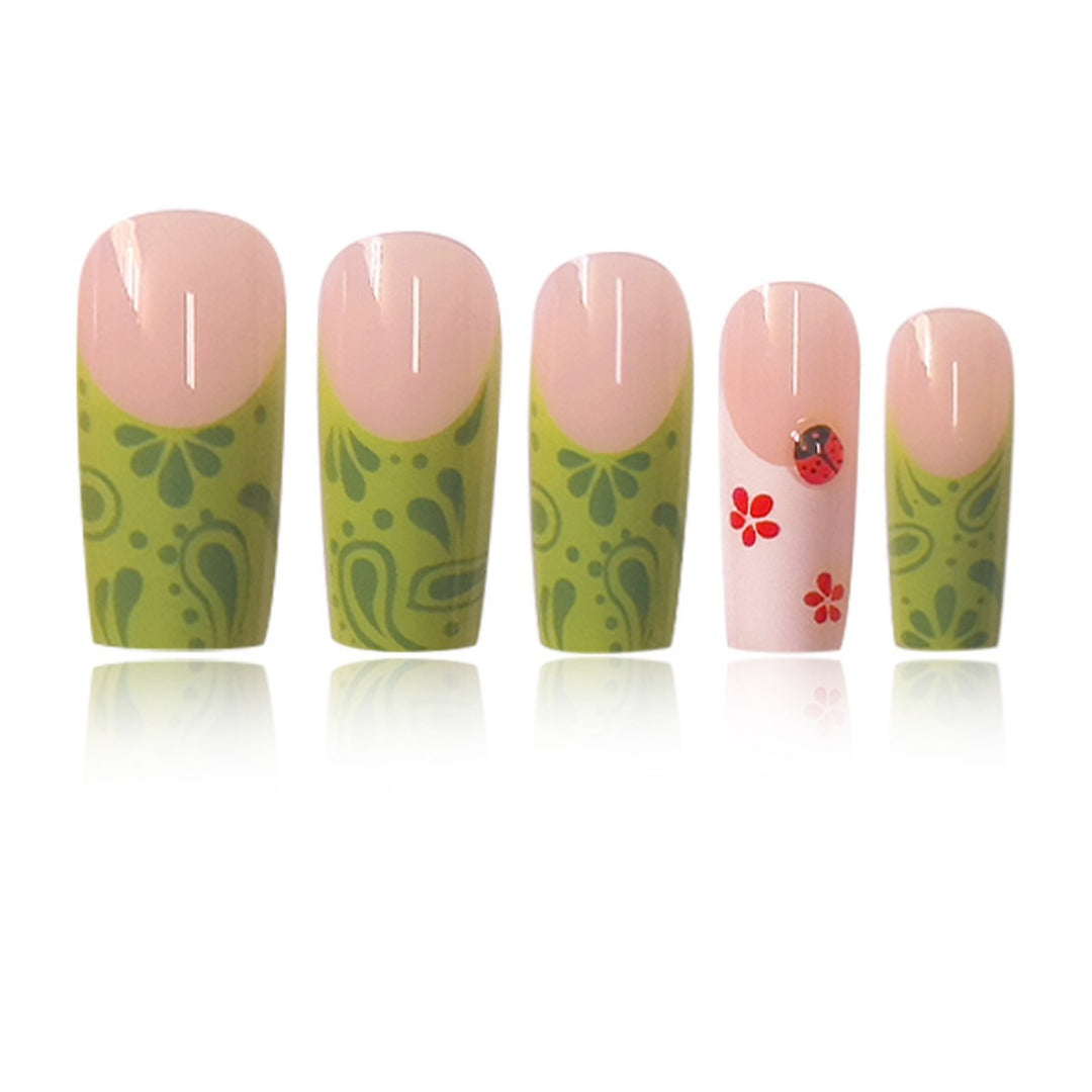 Creative Floral-Inspired Press-On Nail Extensions Kalsten