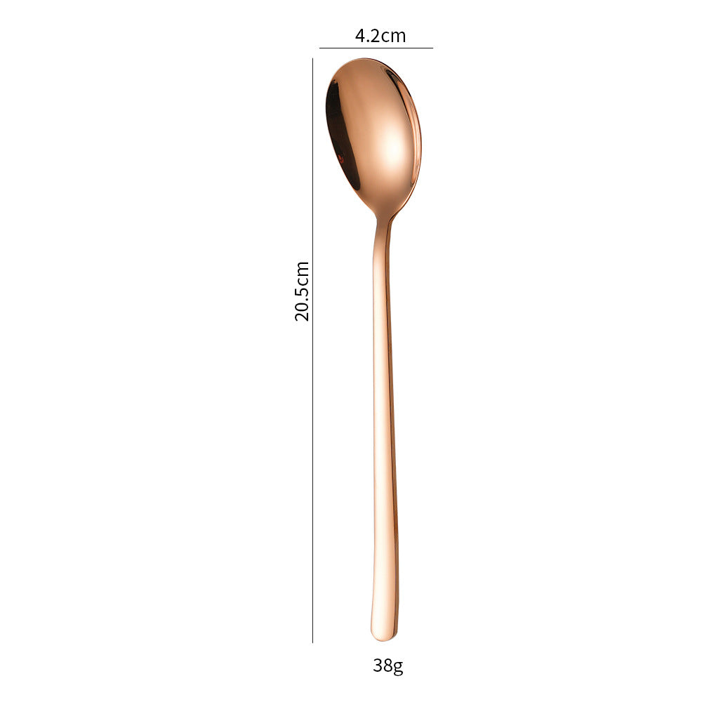 Elegant spoon with ergonomic design and polished surface Kalsten