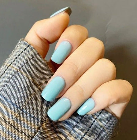 Glossy Pedicure Nail Art Kalsten