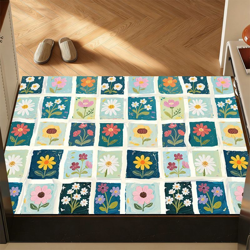 Decorative Floral Area Rug