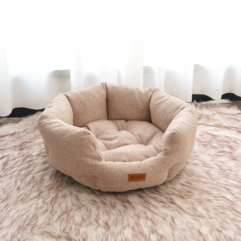 Round Supportive dog Nest