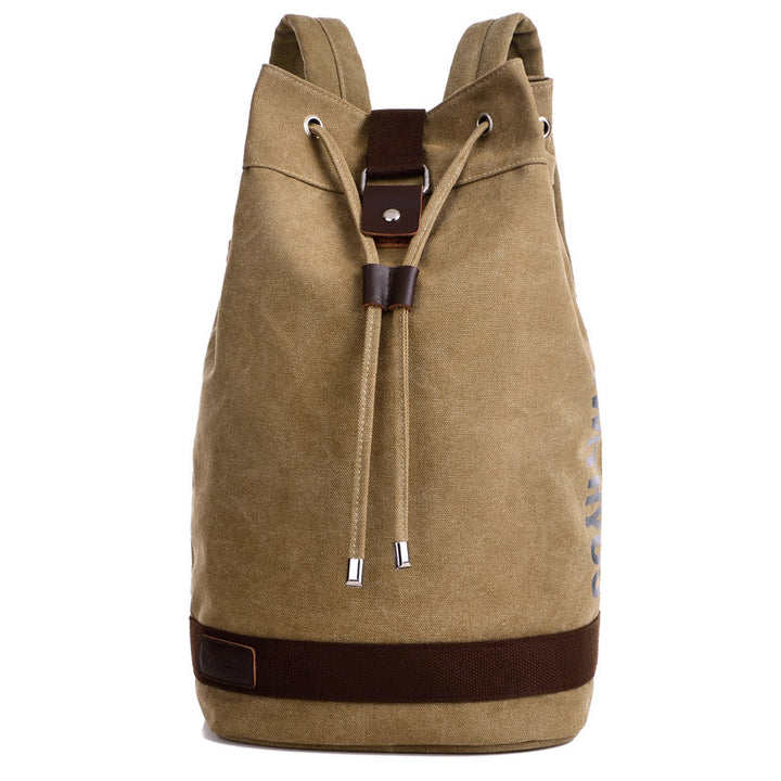 Trendy Canvas Drawstring Backpack Kalsten
