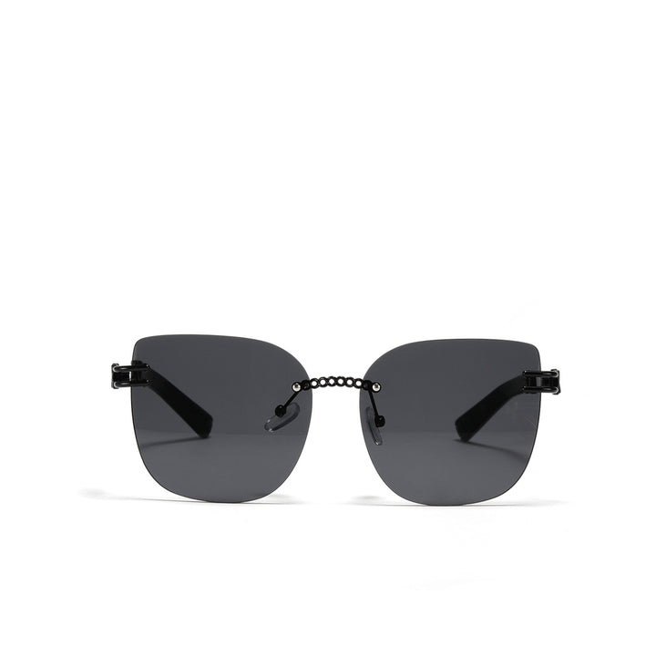 Women's Oversized Sunglasses with Stylish Gradient and Unique Frame Kalsten