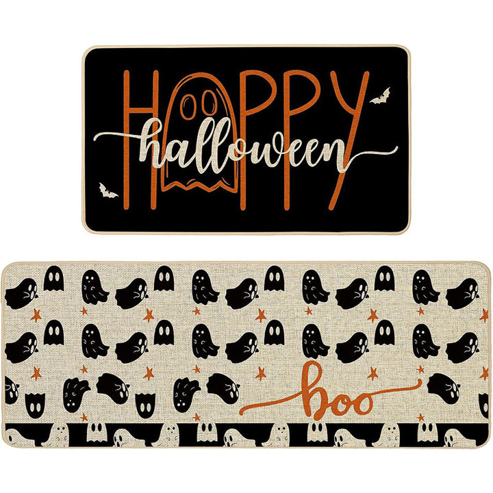 Halloween-Themed Decorative Mat
