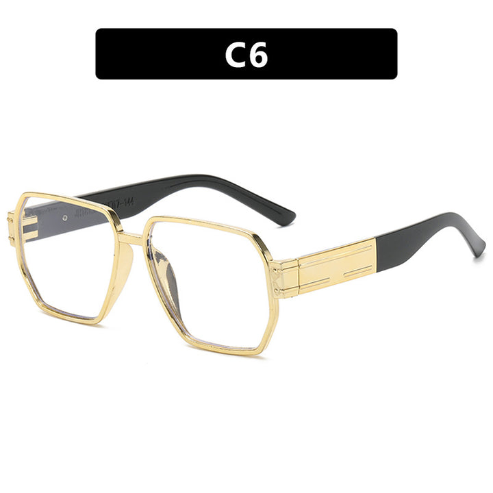 Ladies elegant sunglasses with striking geometric frame Kalsten