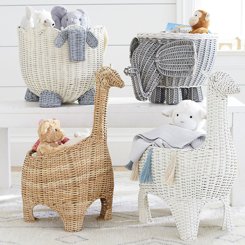 Playful storage basket in giraffe shape Kalsten