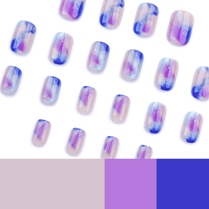 Glamorous Nail Art with Elegant Gradient Kalsten