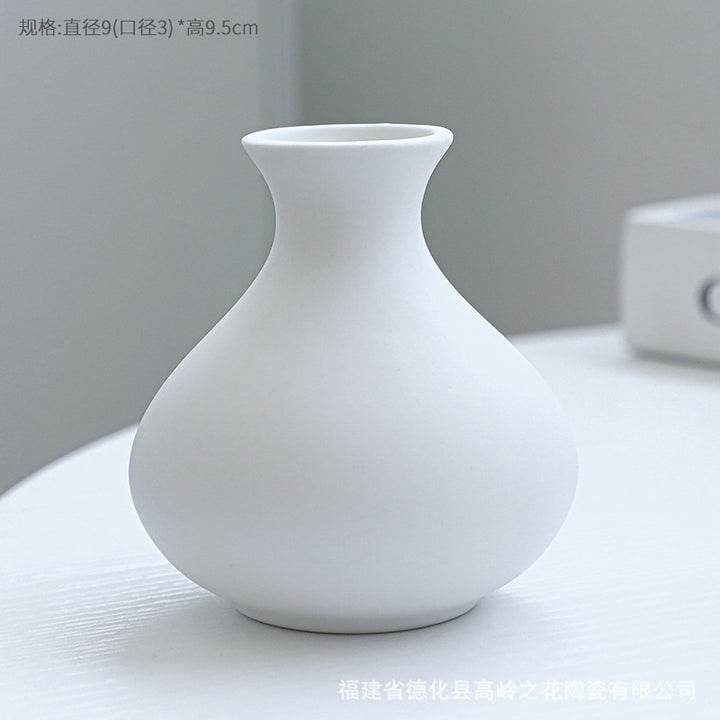 Elegant Minimalist Ceramic Flower Vase