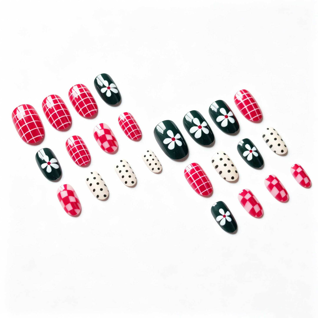 Artistic Multi-Pattern Nail Art Kit