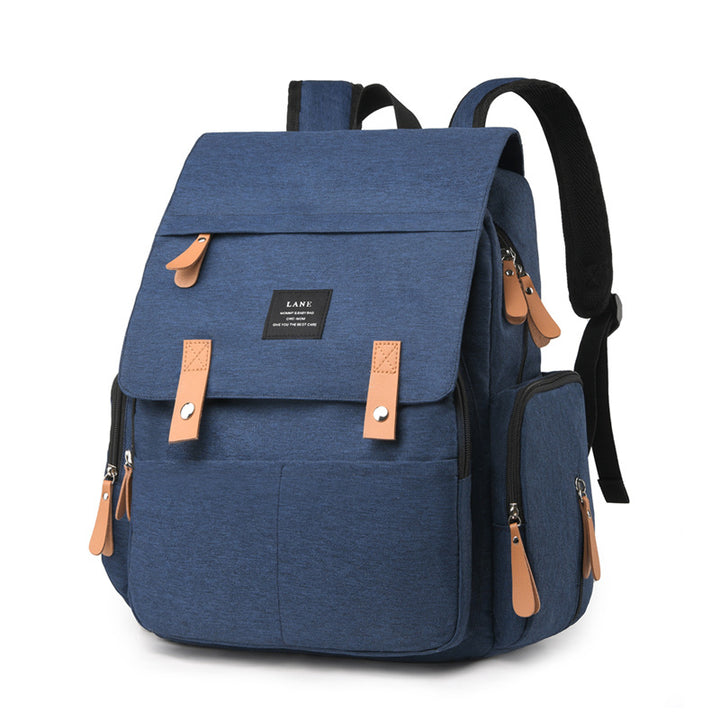 Multi-Pocket Canvas Backpack Kalsten
