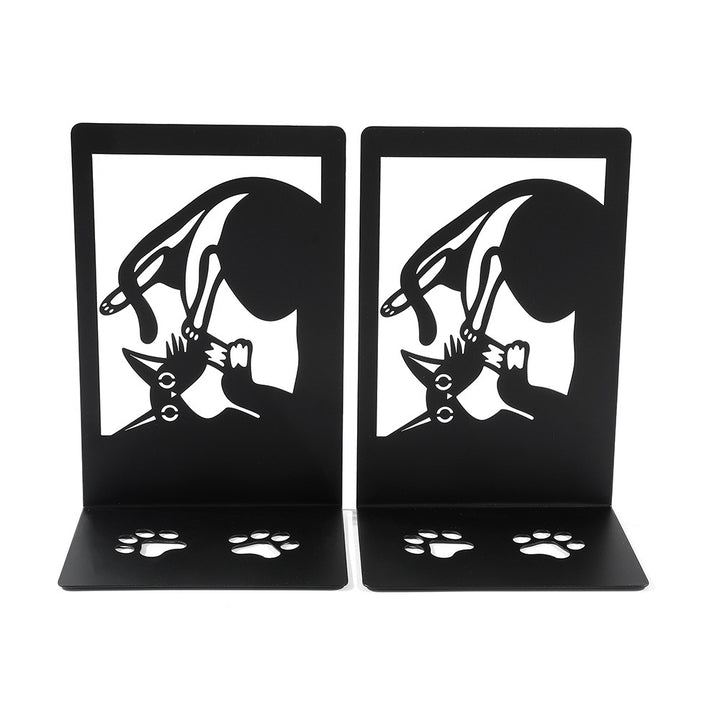 Cat Silhouette Decorative Bookends