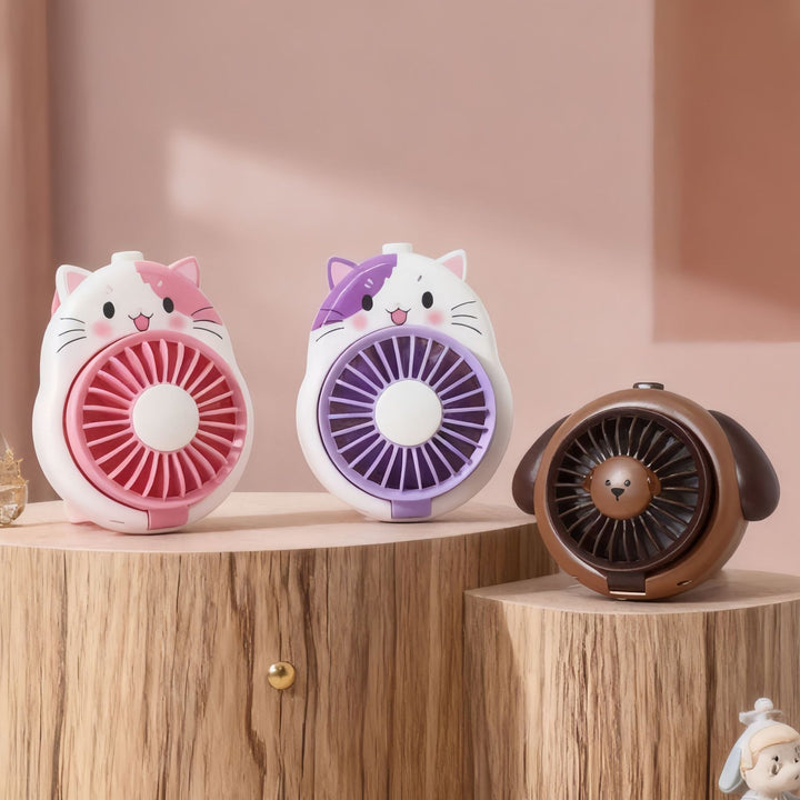 Portable handheld fan with cute dog design Kalsten
