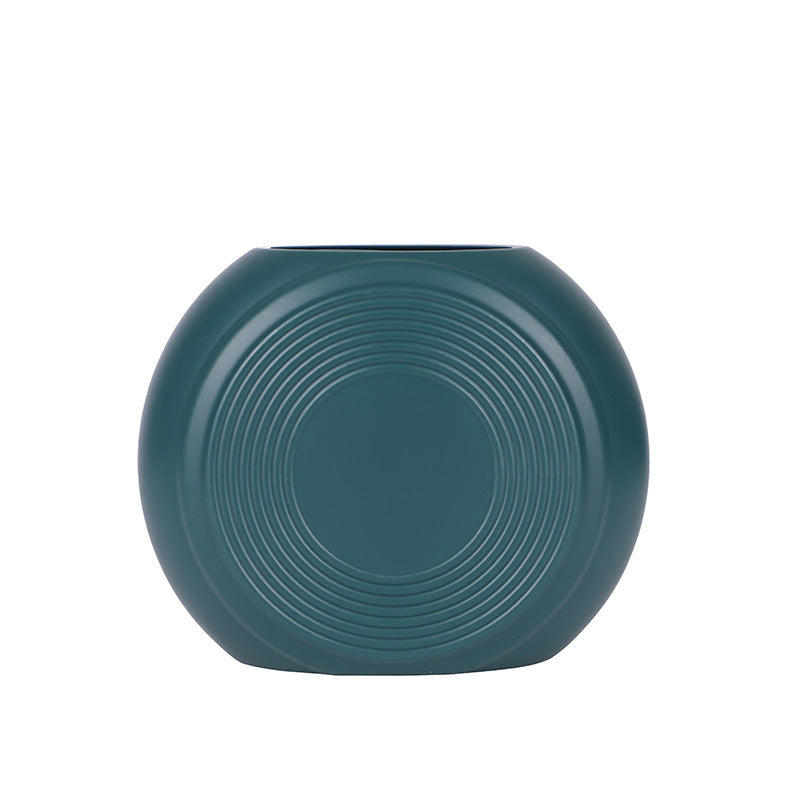 Artistic Round Decorative Planter Kalsten