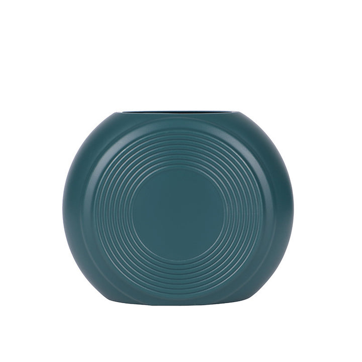 Artistic Round Decorative Planter Kalsten