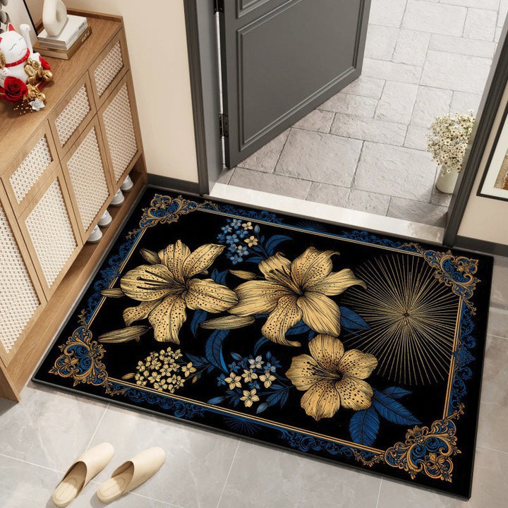 Decorative Flower Welcome Mat