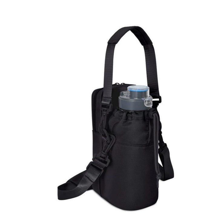 Insulated Water Bottle Carrier with Pockets