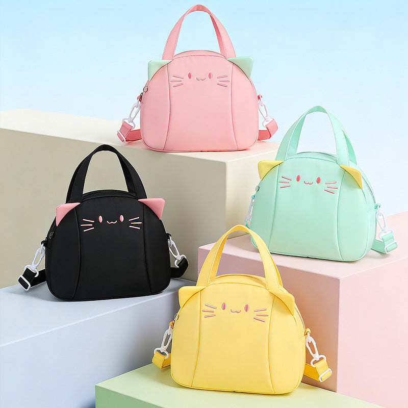Cute Cat Ear Handheld Tote Bag Kalsten