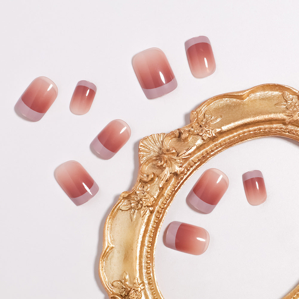 Elegant Ombre Nail Art Press-On Set Kalsten