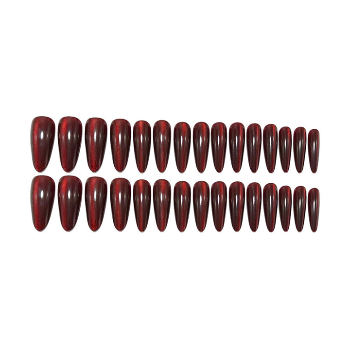 Artificial Nails in Elegant Design with Shimmering Finish Kalsten