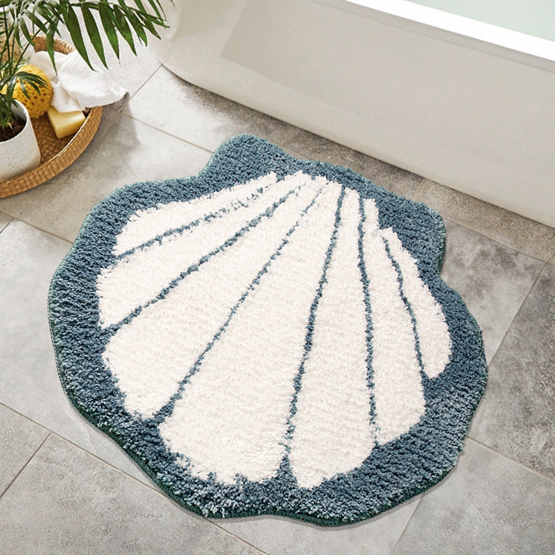 Shell-Shaped Bath Mat Kalsten