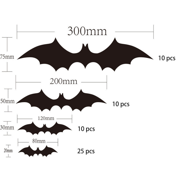 Decorative Bat Wall Art Set Kalsten
