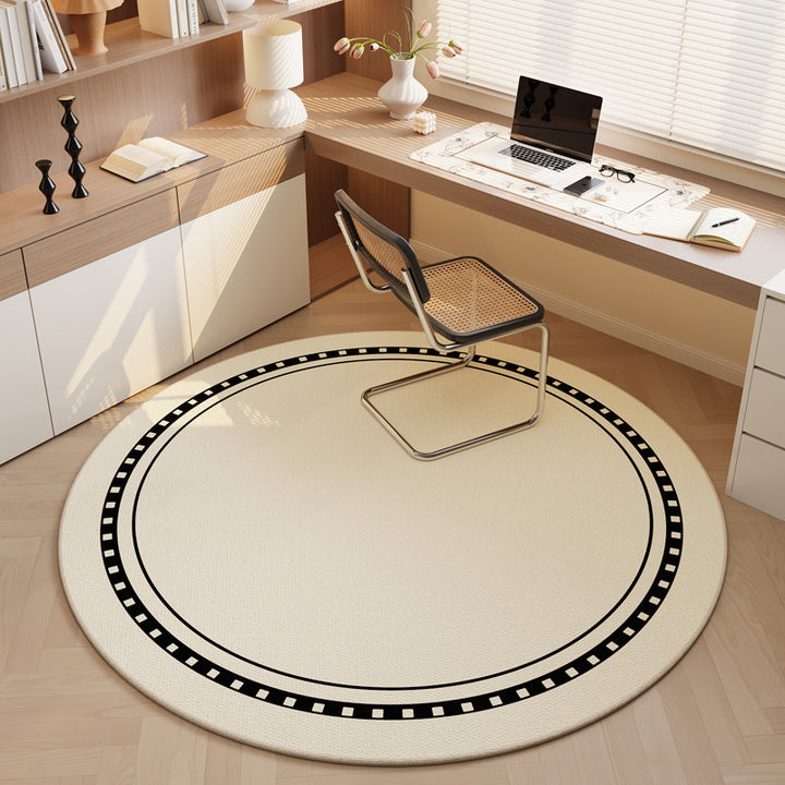 Contemporary Round Area Rug