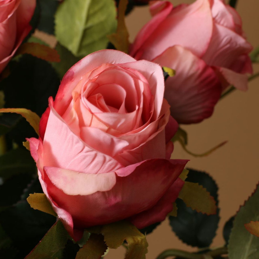 Lifelike Rose Floral Arrangement
