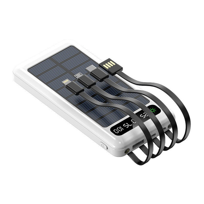 Solar Powerbank with Multifunctional Charging Options Kalsten