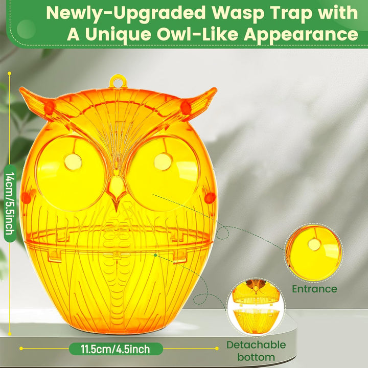 Decorative Insect Trap in Owl Design Kalsten
