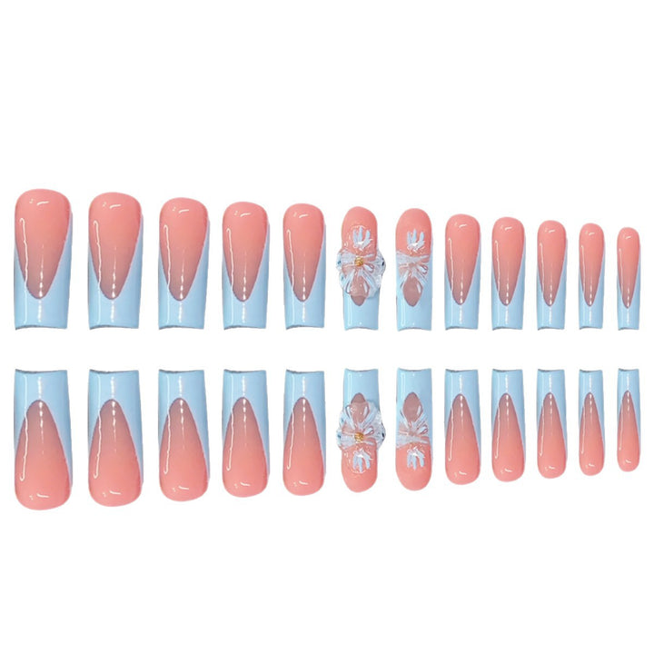 Floral Embellished Nail Enhancements Kalsten