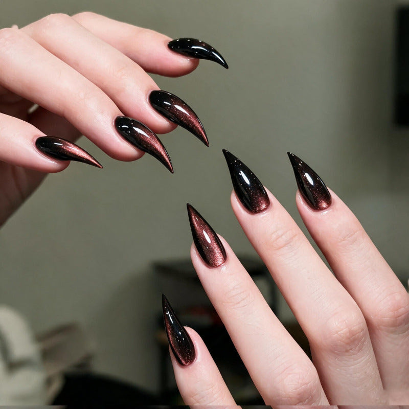 Ultra-Smooth Almond-Shaped Press-On Nail Set