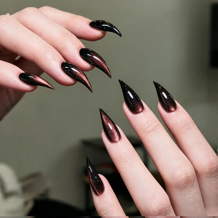 Ultra-Smooth Almond-Shaped Press-On Nail Set