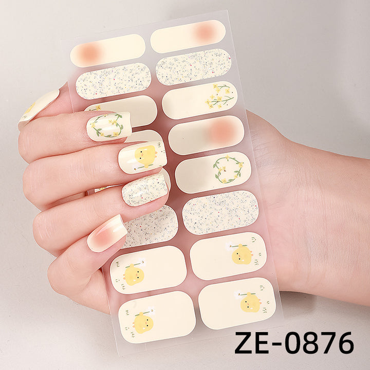 Artistic Marble Nail Wraps