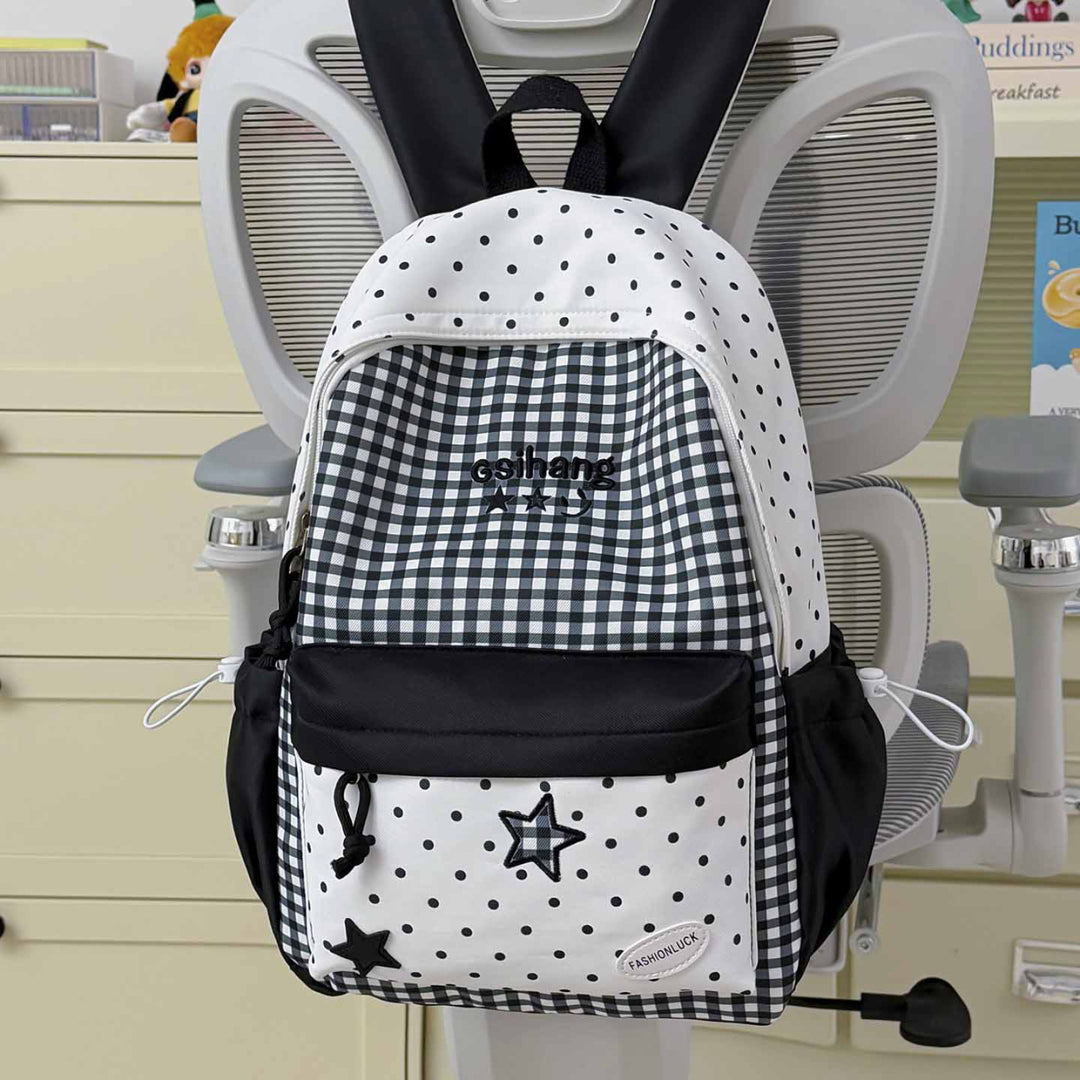 Stylish Patterned Backpack Kalsten