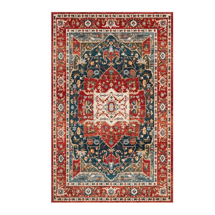 Vintage-Inspired Geometric Area Rug