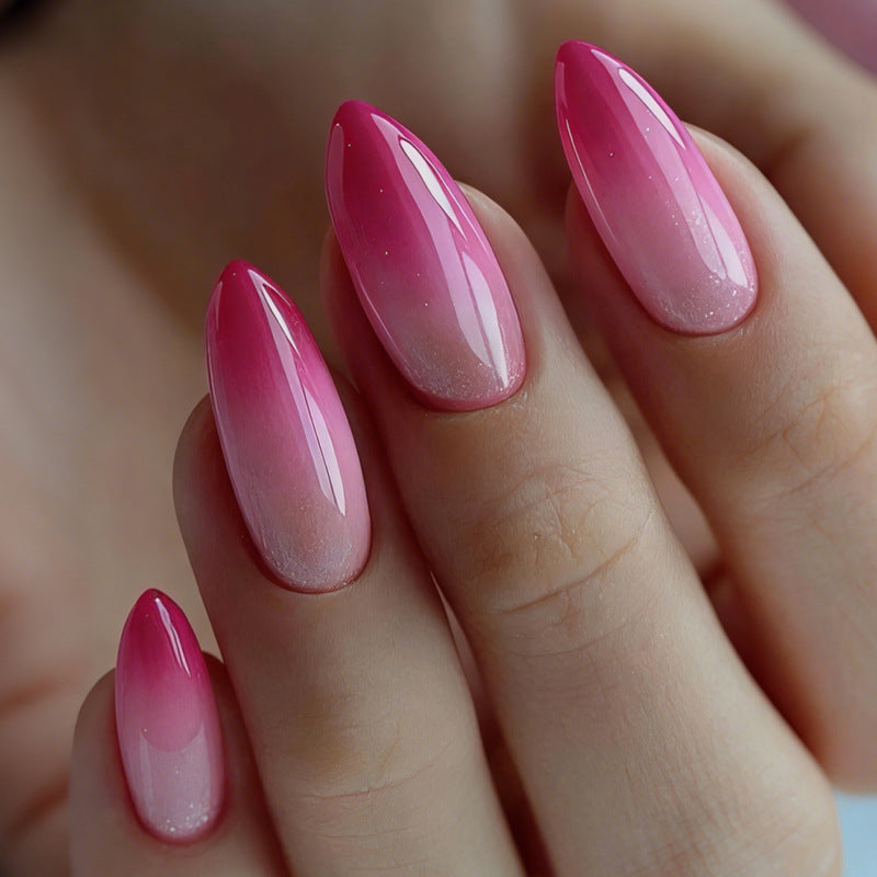 Artificial nails with elegant ombre design Kalsten